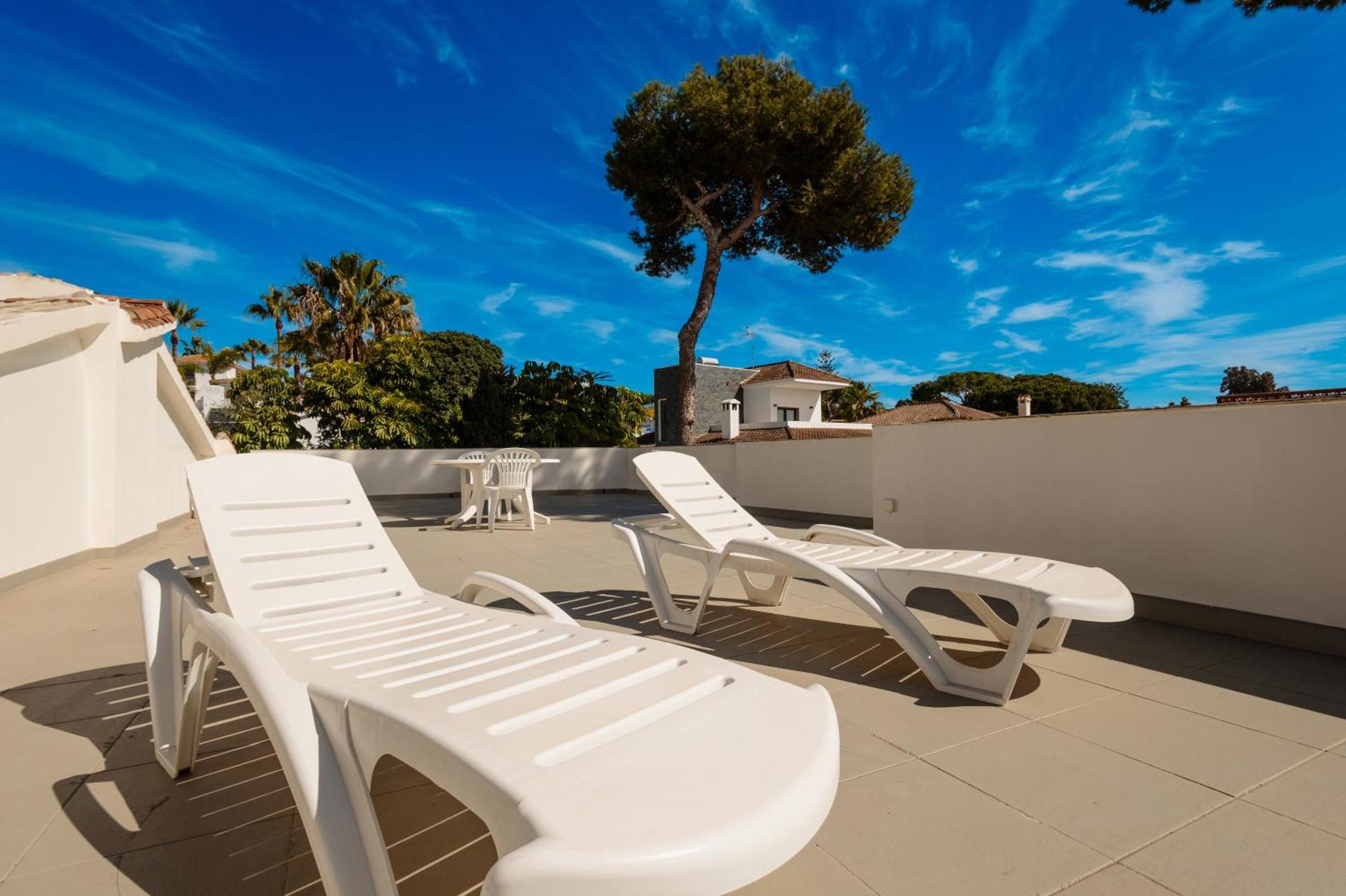 House At The Beach In Costabella, Марбелья Екстер'єр фото
